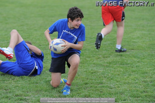 2015-05-23 Rugby Lyons Summer Camp 197 Hockey Milano Rossoblu - Alessia Labruna
